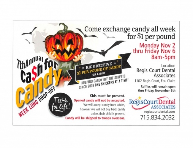 Cash for Candy Event 2015